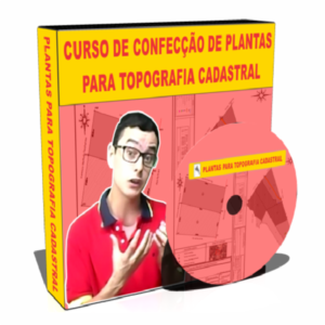 Curso confecção de plantas para Topografia cadastral