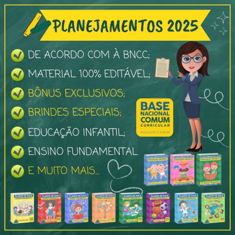 PLANEJAMENTOS DE AULA – BNCC 2025