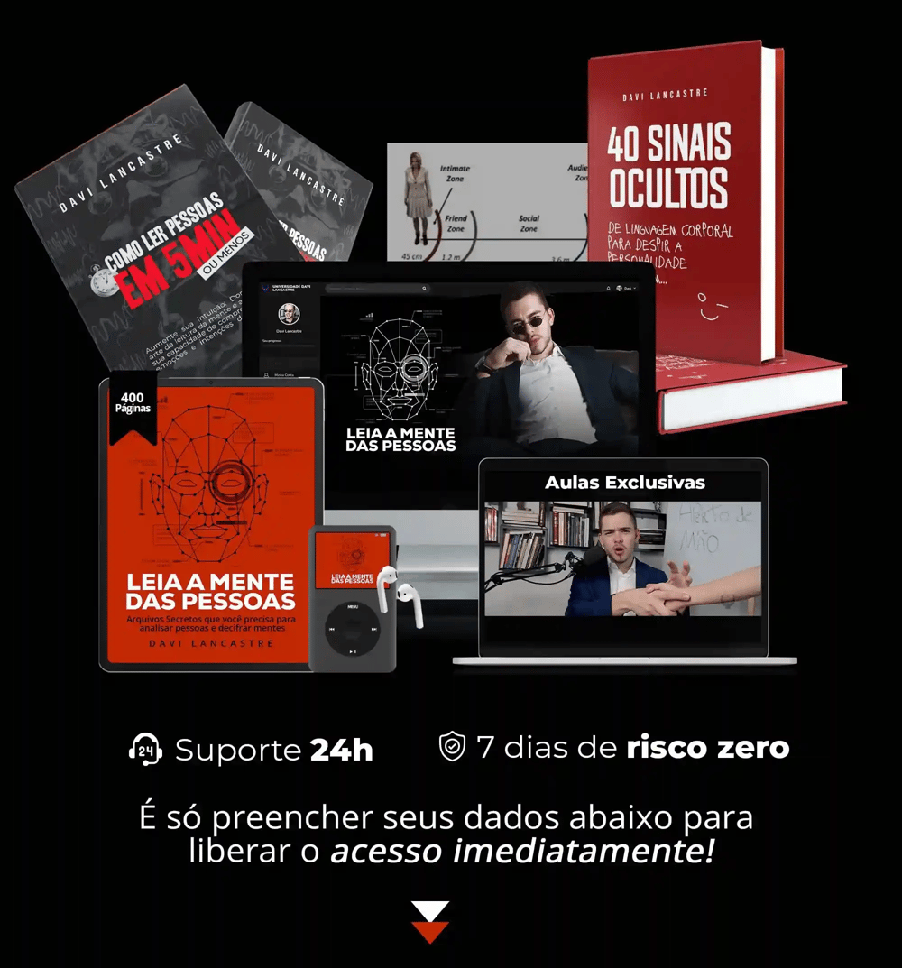 a Linguagem Corporal e Decifre Pessoas com o Curso de Davi Lancastre" Onde Aprender na internet