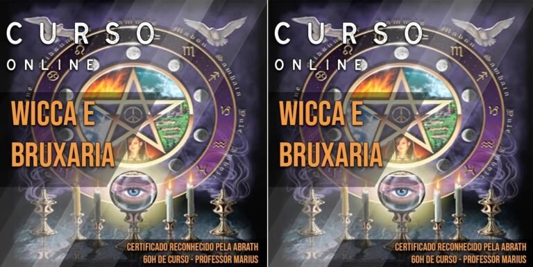 Desvende os Mistérios da Wicca e Bruxaria com o Curso Completo do Professor Mário Rodrigues