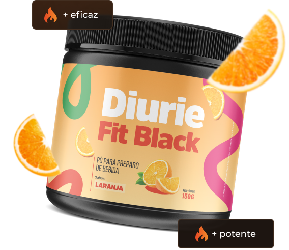 DiurieFit Black: O Pó 10x Mais Eficaz para Queima e Redução de Inchaço