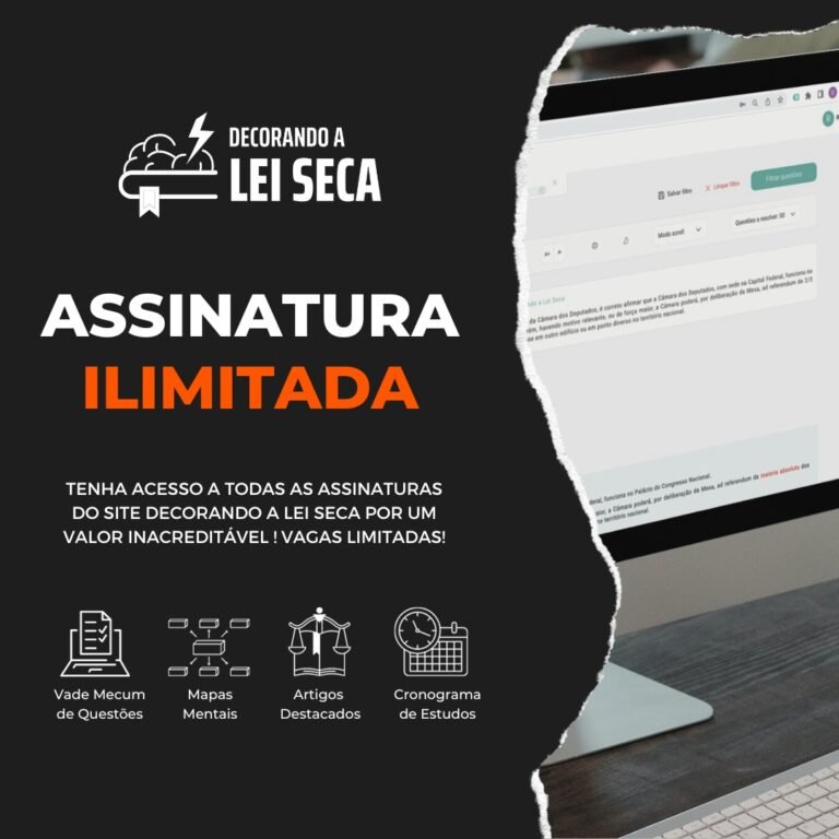 Cupom Decorando a Lei Seca 2025: Economize Até 70% no Seu Acesso Vitalício