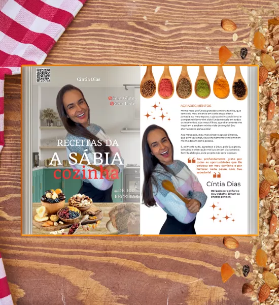 Sabia Cozinha – Saudáveis, Sem Glúten e Sem Leite: Sabor e Saúde em Cada Prato
