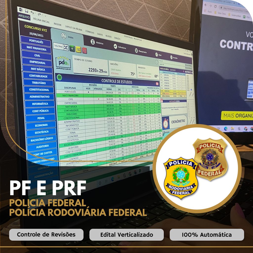 Desvendando a Planilha do Aprovado PRF e PF: Seu Guia Completo para Otimizar Estudos e Conquistar a Aprovação Onde Aprender na internet