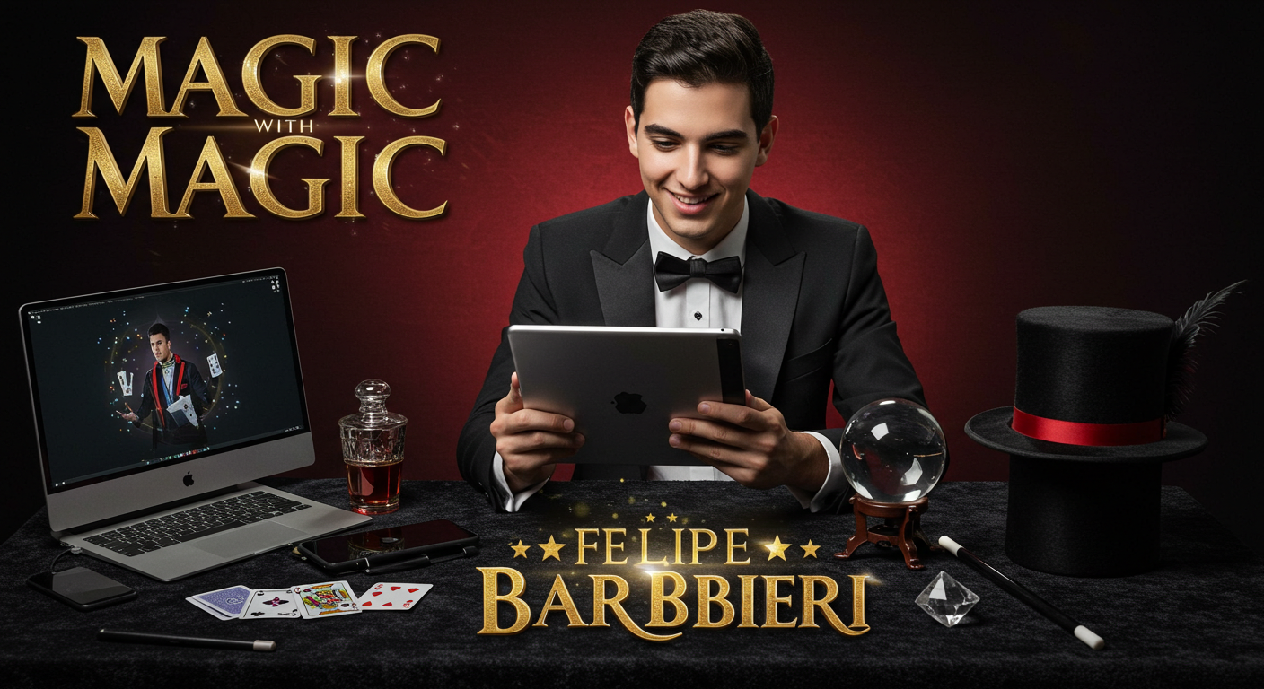 Felipe Barbieri YouTube: do canal ao curso profissional com baralho + objetos, análise completa e onde comprar Onde Aprender na internet
