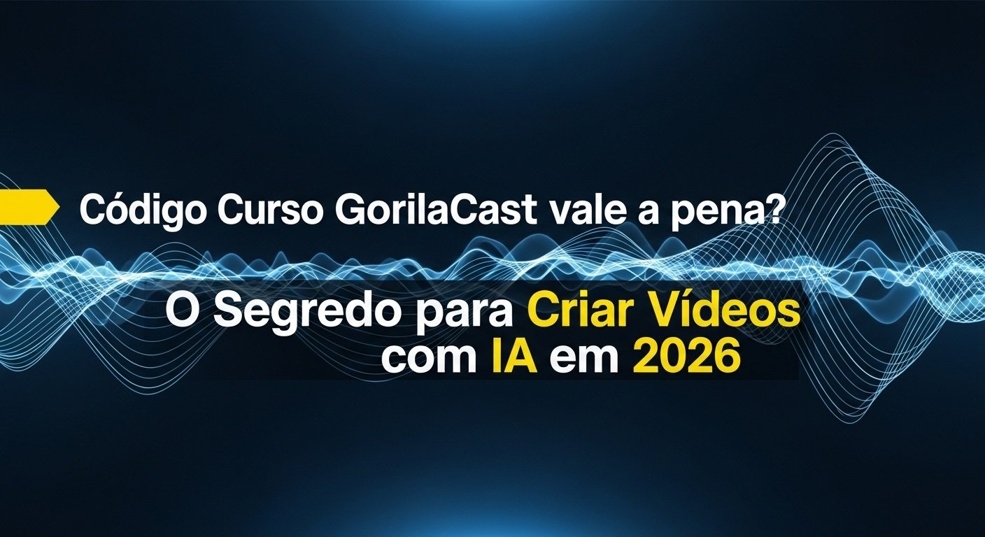 Curso GorilaCast vale a pena? O Segredo para Criar Vídeos com IA em 2026 Onde Aprender na internet