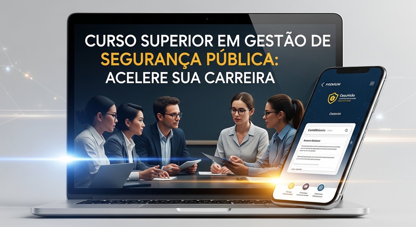 Superior Acelerado em Gestão de Segurança Pública Onde Aprender na internet