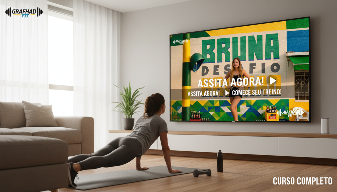 Desafio Bruna Gripha: Transforme Seu Corpo em 21 Dias Onde Aprender na internet