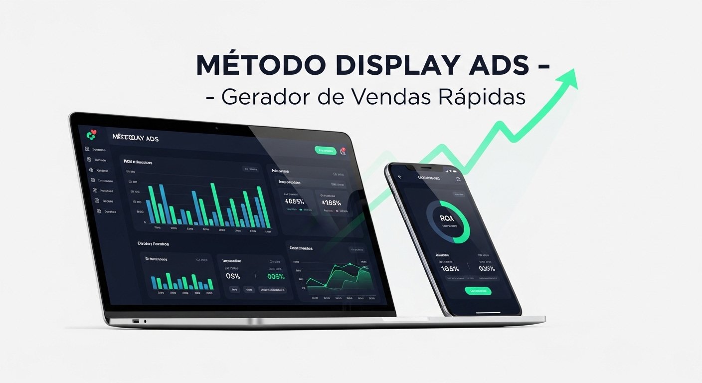 MÉTODO DISPLAY ADS – Gerador de Vendas Rápidas Onde Aprender na internet
