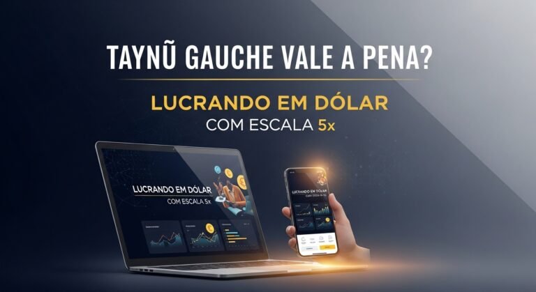 Taynã Gauche Vale a Pena? Lucrando em Dólar com Escala 5x