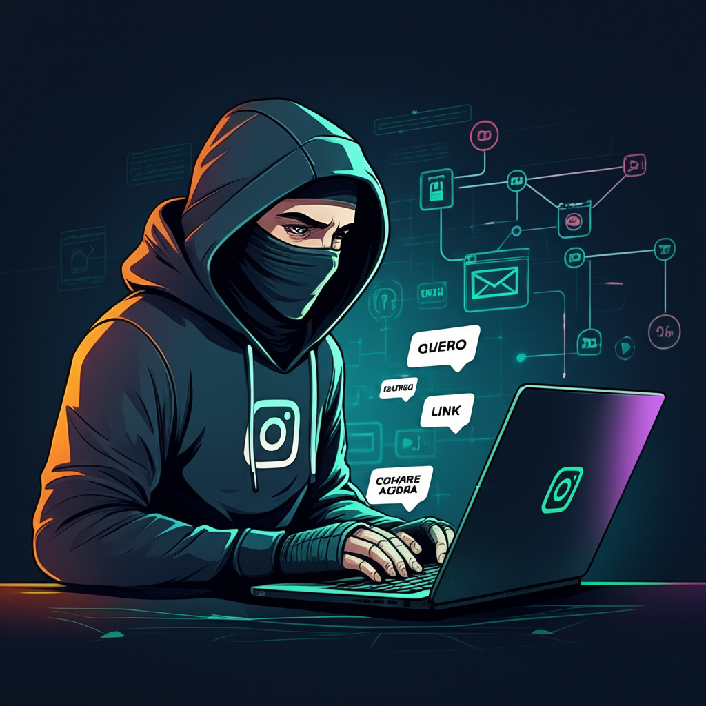 <h1>INSTA NINJA SEGUIDORES PARA INSTA: A Verdade Por Trás da Automação de Vendas no Instagram</h1> 1 https://ondeaprender.com.br/insta-ninja-verdade-automacao-vendas-instagram/ Ilustração de um ninja digital usando o InstaNinja para automatizar respostas e envios de links no Instagram.