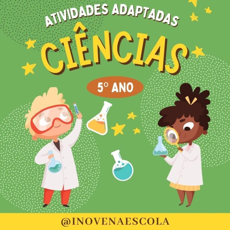 Atividades de Ciências 5º Ano – Pronto para Imprimir