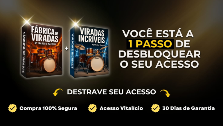 Fábrica de Viradas – Marlon Marquis | Criatividade na Bateria