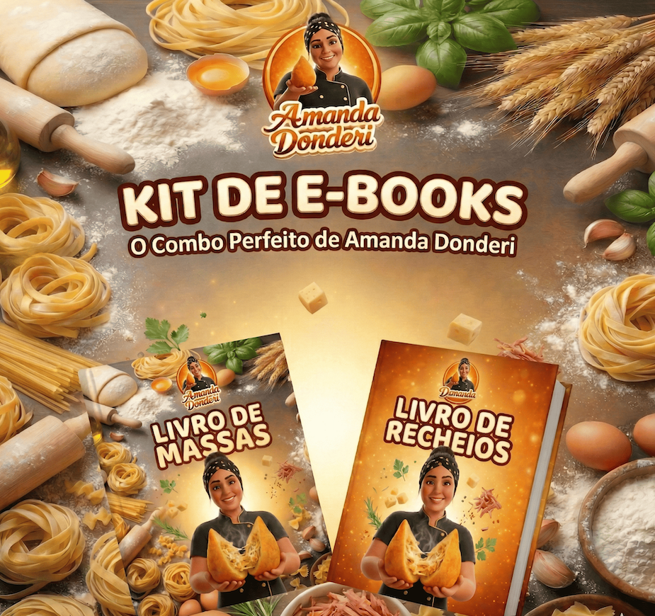 Amanda preparing a batch of fried salgados for delivery in her kitchen