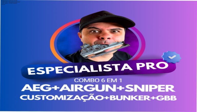 Análise Especial: ESPECIALISTA PRO - COMBO 6 EM 1 - Manutenção em AEG E AEP - GBB - SNIPER - CUSTOM - BUNKER - AIRGUN 4 https://ondeaprender.com.br/ Capa do produto ESPECIALISTA PRO - COMBO 6 EM 1 - Manutenção em AEG E AEP - GBB - SNIPER - CUSTOM - BUNKER - AIRGUN