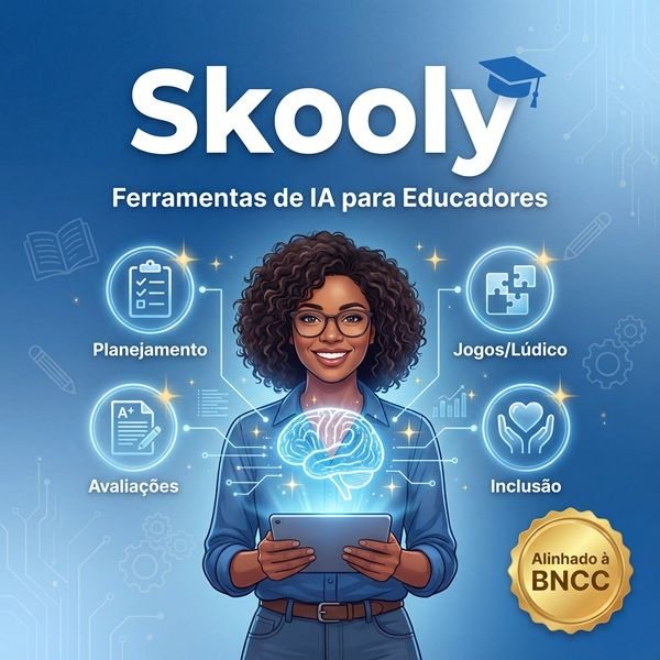 Análise Especial: Skooly IA para Educadores 1 https://ondeaprender.com.br/skooly-ia-para-educadores/ Capa do produto Skooly IA para Educadores
