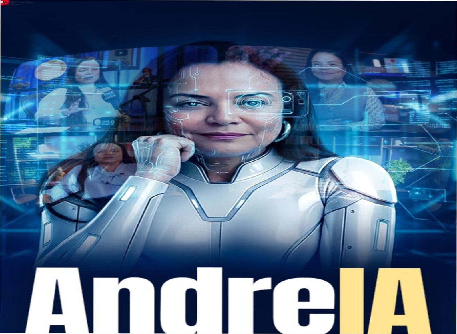 Interface do aplicativo Andrea IA com chat para reflexão emocional e autoconhecimento baseado em psicanálise