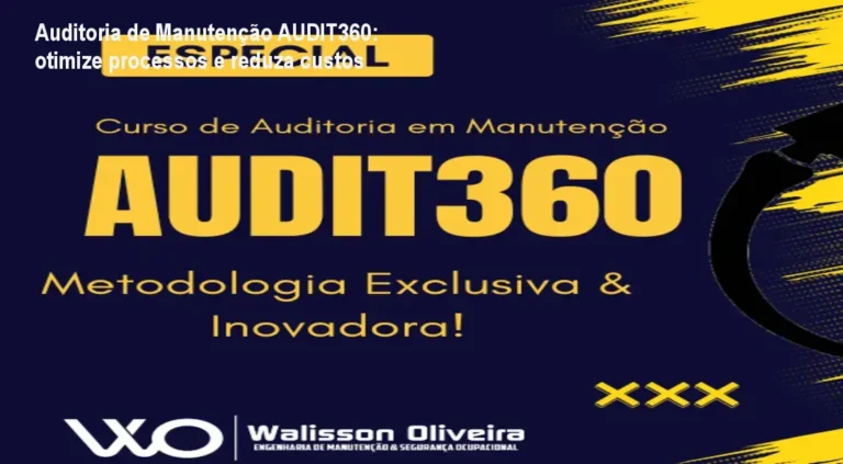 Auditoria de Manutenção AUDIT360: otimize processos e reduza custos 2 https://ondeaprender.com.br/reina-new-performance-emagrecimento-rapido/ Tela do curso Auditoria de Manutenção AUDIT360 mostrando checklist prático para otimizar processos industriais