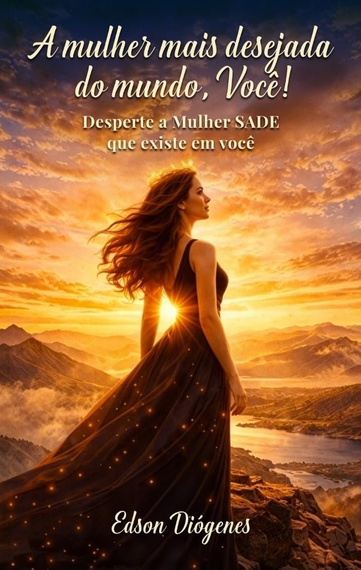 Capa do ebook 'Desperte a Mulher SADE que Existe em Você' mostrando a mulher mais desejada do mundo