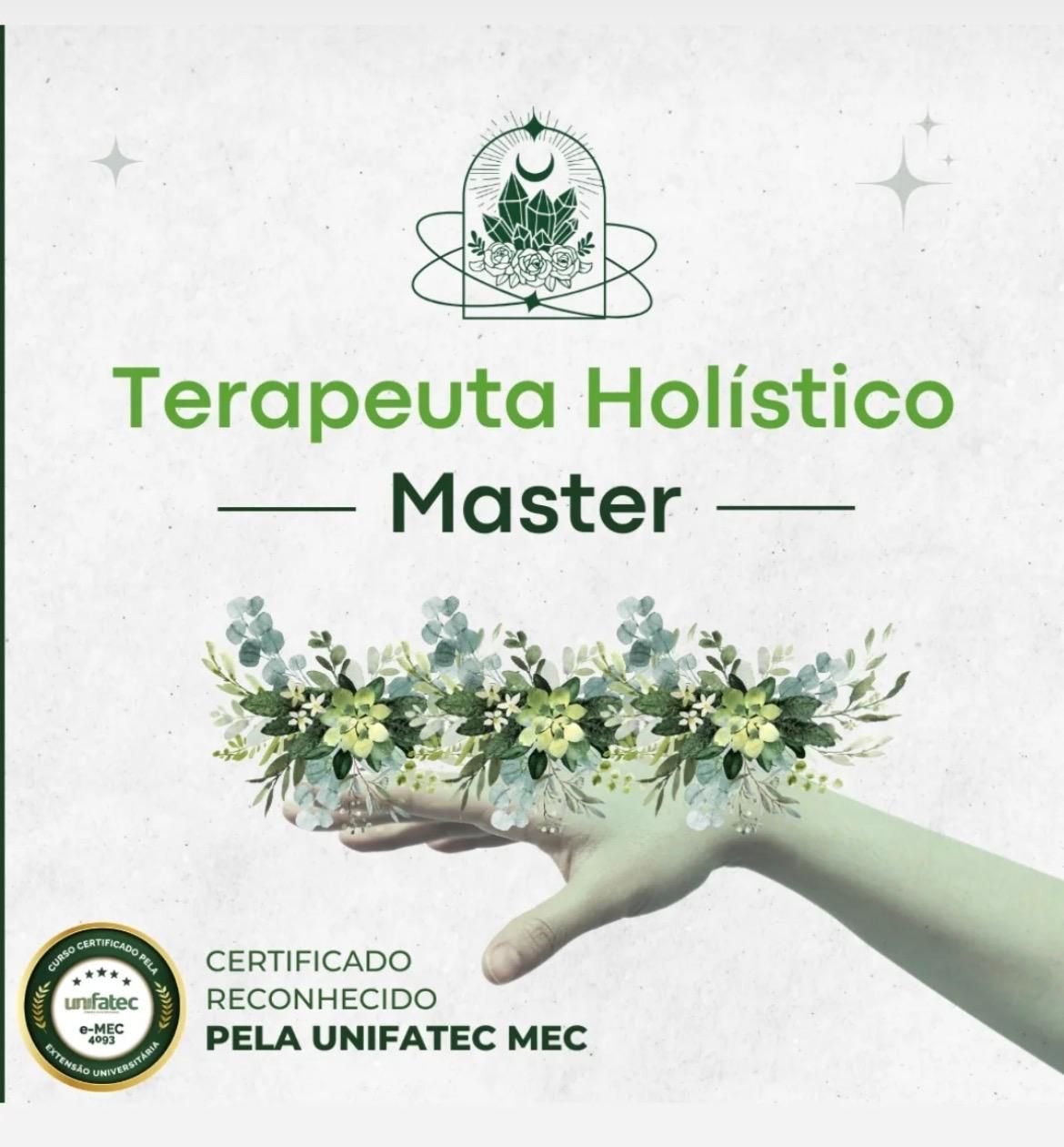 Imagem da certificação MEC do curso Terapeuta Holístico Master com registro profissional ATH
