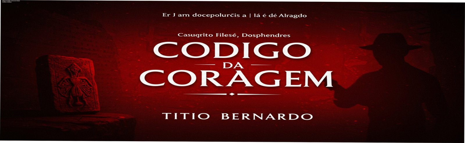 Homem seguro aplicando as técnicas do curso Código da Coragem de Titio Bernardo