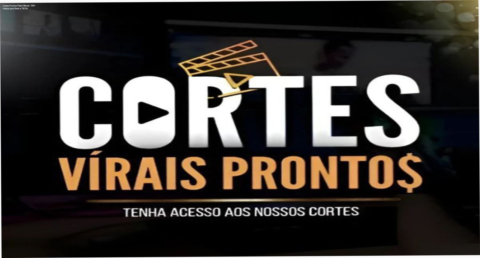 Cortes prontos de Pablo Marçal para Reels, TikTok e Shorts – download imediato