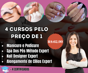 Curso Pedicure + Unhas Decoradas — Método Prático e Garantia 7 Dias 1 https://ondeaprender.com.br/curso-pedicure-unhas-decoradas-metodo-pratico-garantia-7-dias/ Aprenda pedicure e unhas decoradas com método prático sem agressão e garantia de 7 dias