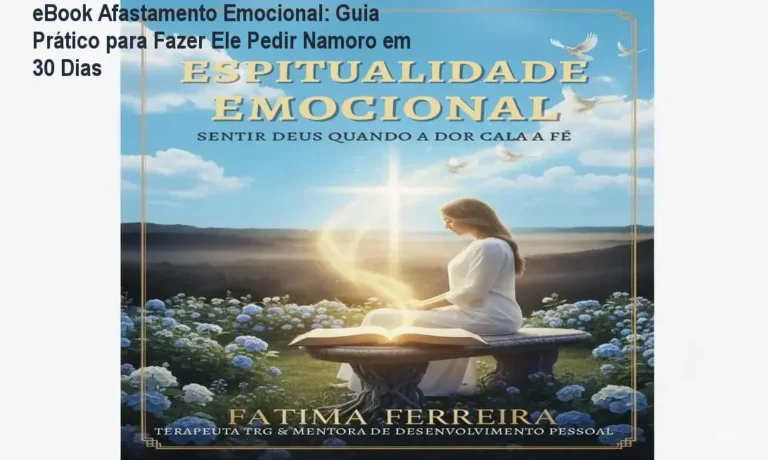 Capa do eBook Afastamento Emocional mostrando o cronograma de 30 dias para conquistar o pedido de namoro