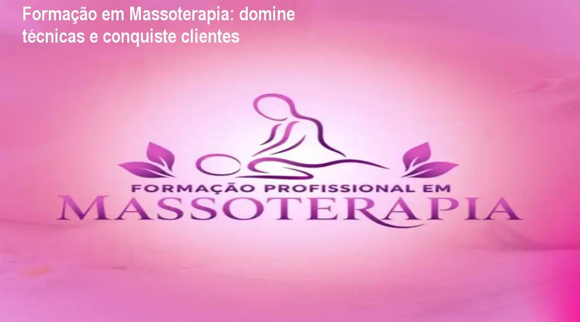 Aluna praticando técnica de massoterapia após a Formação em Massoterapia da WebHoje