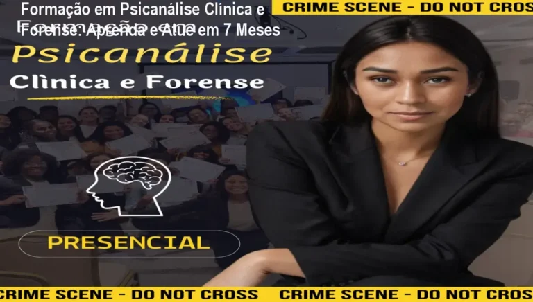 Aluno estudando a formação em Psicanálise Clínica e Forense da PSMS em casa