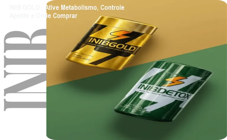 Cápsulas de INIB GOLD sendo usadas por mulher para acelerar o metabolismo e controlar a fome