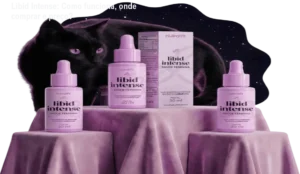 Gotas sublinguais de Libid Intense aumentando a libido feminina