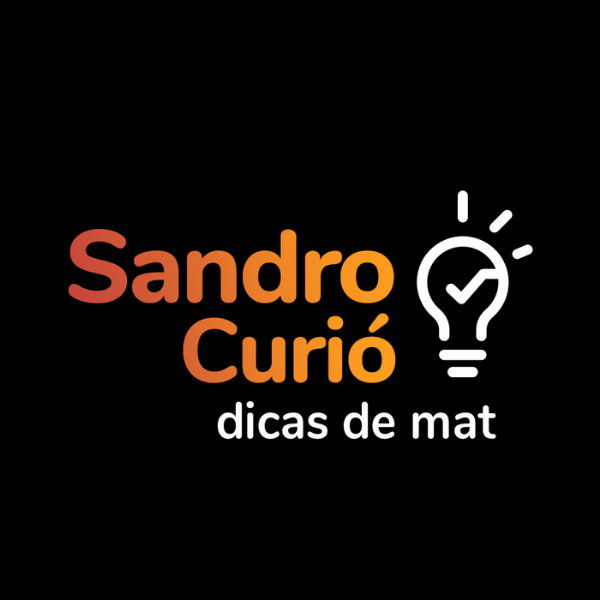 Curso Matemática Premium: método rápido para ENEM e concursos 4 https://ondeaprender.com.br/repertorio-enem-2026-curso-online-nota-800/ Imagem promocional do curso Matemática Premium de Sandro Curió mostrando método de macetes e resolução rápida de questões