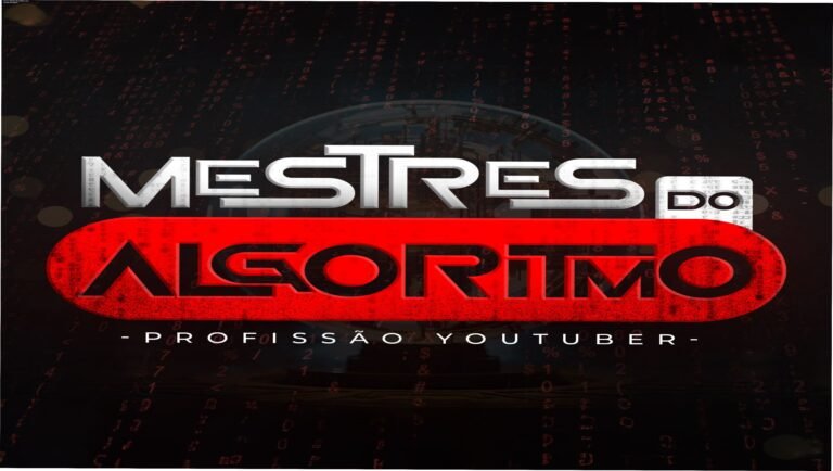 Imagem promocional do curso Mestres do Algoritmo de Caio Ferreira mostrando estratégia de canais dark e automação com IA