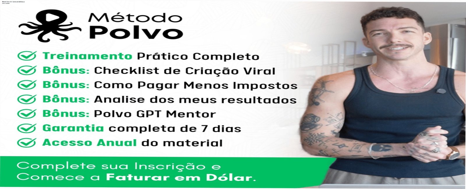 Método Polvo 4x1: Ganhe até $200/dia só com o celular 1 https://ondeaprender.com.br/metodo-polvo-4x1-ganhe-200-dolares-diario-celular/ Imagem do curso Método Polvo 4x1 mostrando smartphone e gráficos de renda em dólar