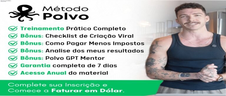 Método Polvo 4x1: Ganhe $100‑$200 por dia só com o celular 6 https://ondeaprender.com.br/mentor-borges-maquina-de-vendas-automaticas/ Imagem ilustrativa do Método Polvo 4x1 mostrando estratégias de renda online via celular