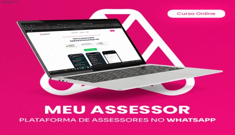 Tela do Meu Assessor mostrando lembrete de pagamento no WhatsApp