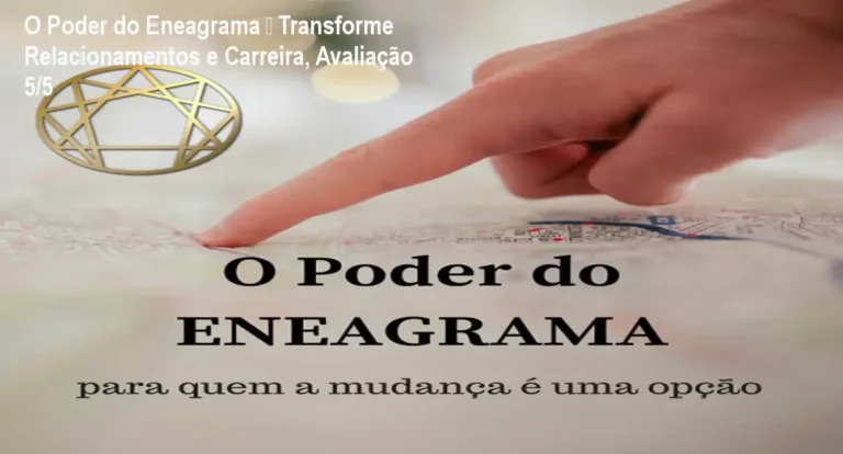 Capa do curso O Poder do Eneagrama mostrando como aplicar o método para melhorar relacionamentos e desempenho profissional