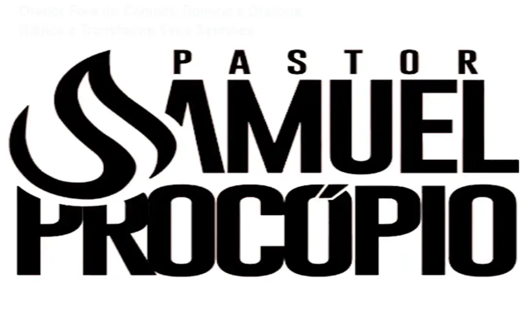 Samuel Procopio apresenta o curso Orador Fora do Comum, mostrando um pregador confiante no púlpito