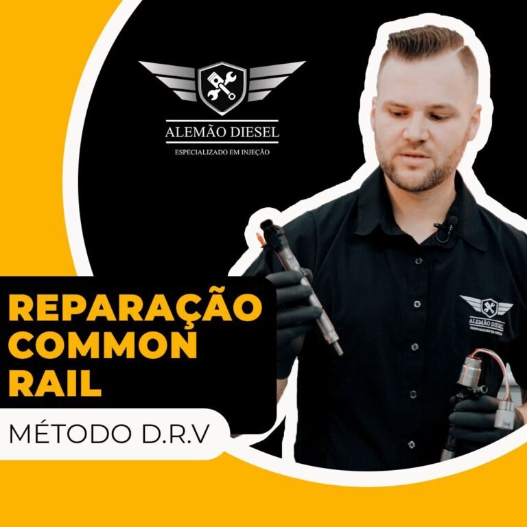 curso de reparação common rail método D.R.V passo a passo para mecânicos