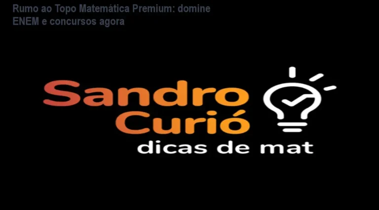 Alunos estudando o curso Rumo ao Topo Matemática Premium com foco em macetes para ENEM