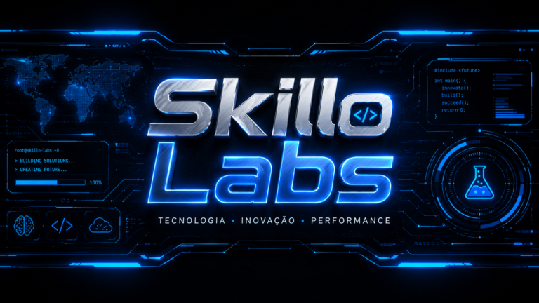 Curso Skillo Labs ensinando criação de canais dark no YouTube sem aparecer usando inteligência artificial