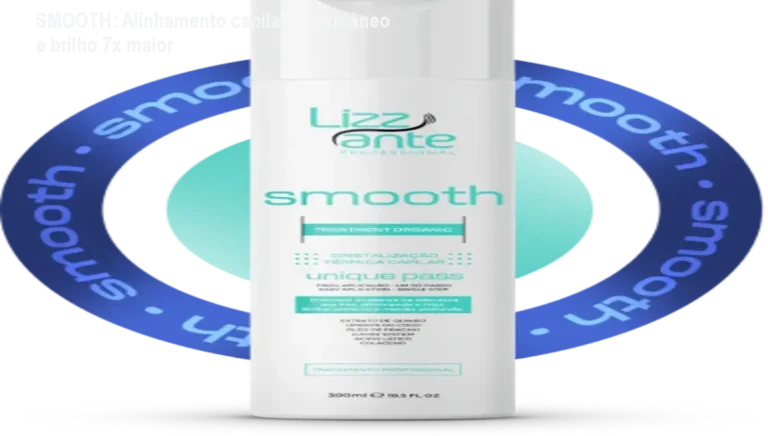SMOOTH: Alinhamento capilar instantâneo e brilho 7x maior 1 https://ondeaprender.com.br/zenfit-c-psulas/ Modelo com cabelos lisos e brilhantes após usar SMOOTH, mostrando efeito da cristalização térmica
