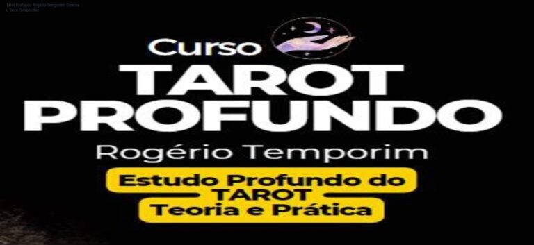 Aluno estudando o Tarot Profundo de Rogério Temporim, aplicando leituras terapêuticas com baralho Rider Waite
