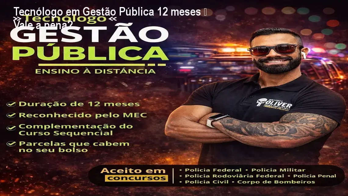 Tecnólogo em Gestão Pública 12 meses – Vale a pena? 1 https://ondeaprender.com.br/tecnologo-gestao-publica-12-meses-valor/ Imagem do curso Tecnólogo em Gestão Pública do Instituto Óliver mostrando certificado digital e estudante estudando em casa