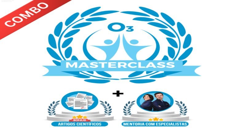 Como aplicar Ozonioterapia – Combo Ozônio Masterclass na prática 7 https://ondeaprender.com.br/como-aplicar-excel-curso-de-excel-online-na-pratica/ Tela do curso mostrando a implementação prática de protocolos de ozonioterapia, com dashboard de aulas e cronograma de aplicação