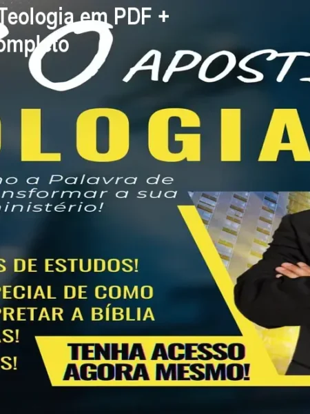 230 Apostilas de Teologia em PDF + Bônus – estudo completo