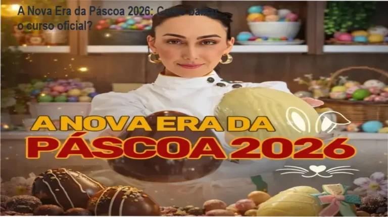 Captura de tela mostrando a página de acesso ao curso A Nova Era da Páscoa 2026