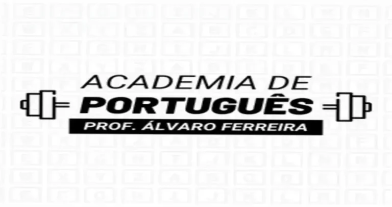 Tela da plataforma Academia de Português mostrando módulo de gramática avançada