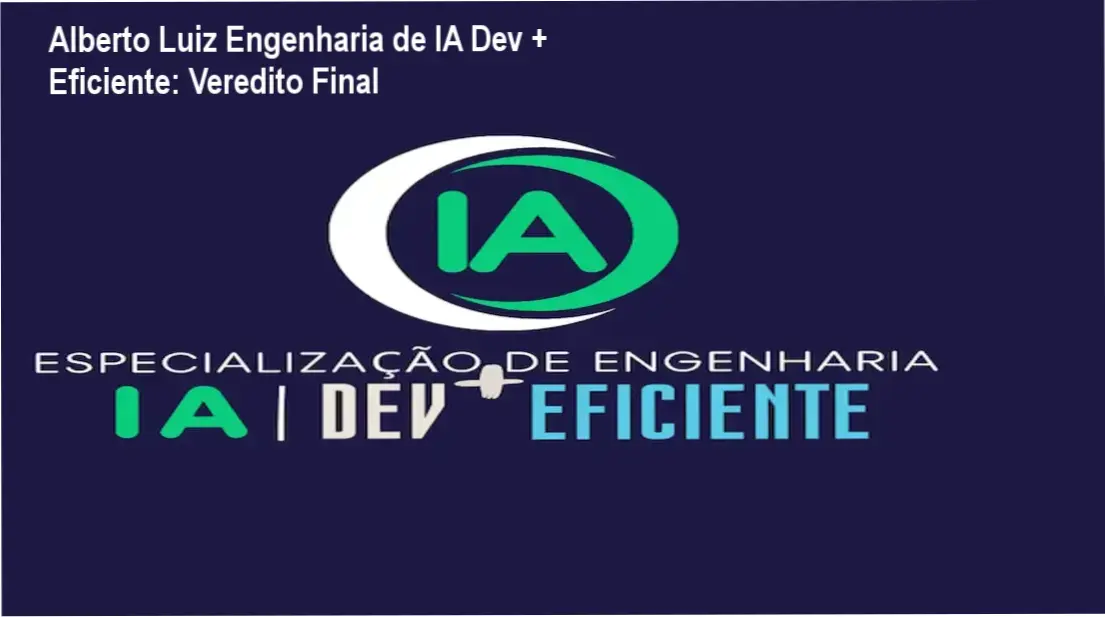 Alberto Luiz Engenharia de IA Dev + Eficiente conclusão e recomendação de compra
